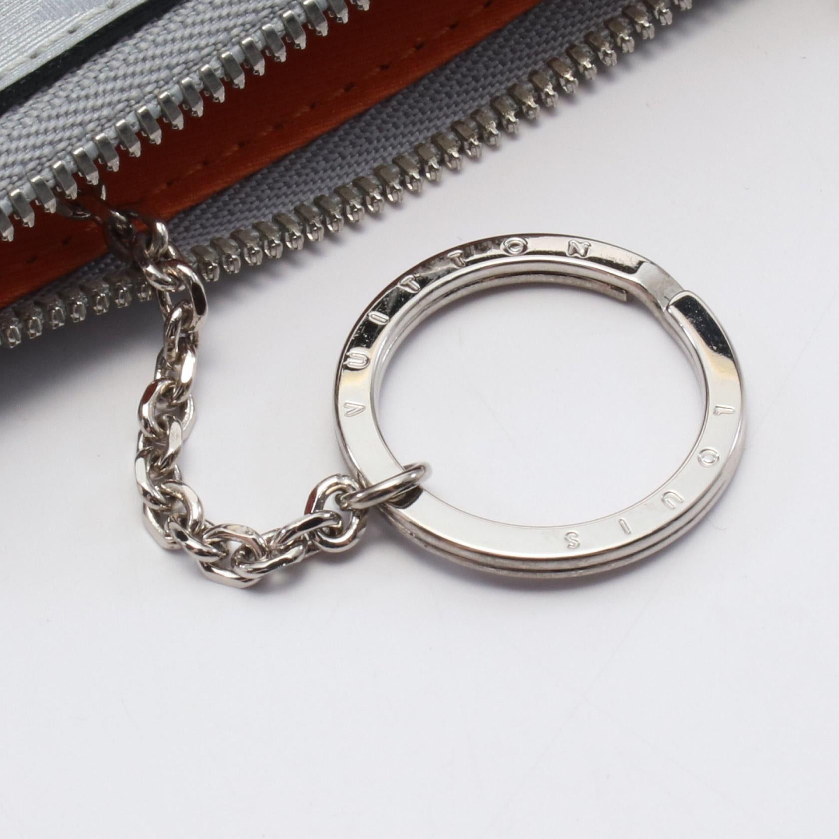 Louis Vuitton Louis Vuitton Porte-Cle Pouch Monogram Satellite Coin Purse Canvas Leather Silver Size ONE SIZE - 6 Thumbnail