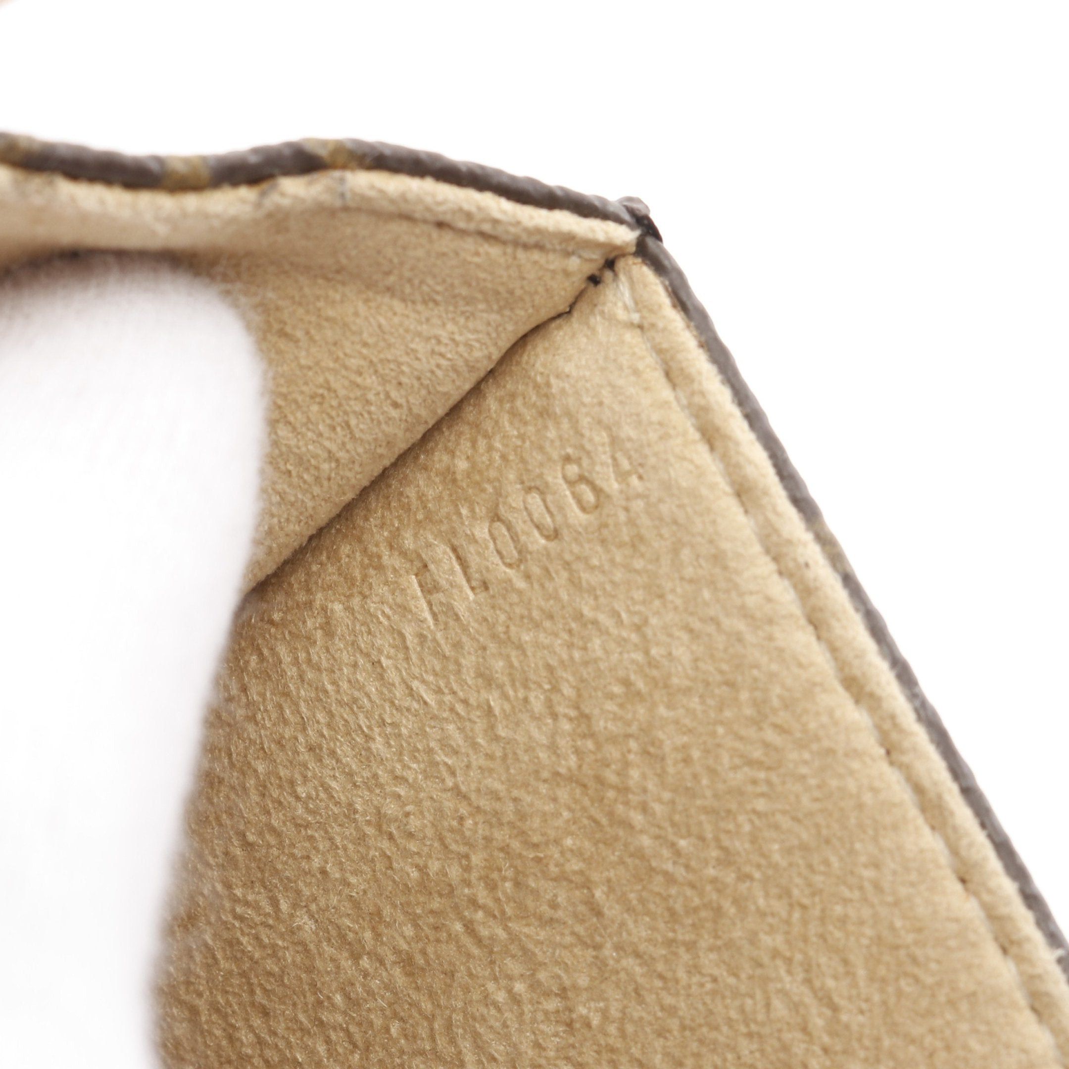 Louis Vuitton Louis Vuitton Pochette Florentine Monogram Body Bag Waist Leather Brown With Button Pressure (S) Size ONE SIZE - 5 Thumbnail