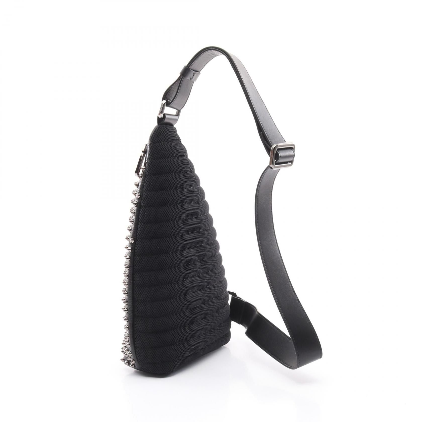 Christian Louboutin Christian Louboutin Funky Body Bag Leather Black Size ONE SIZE - 2 Thumbnail