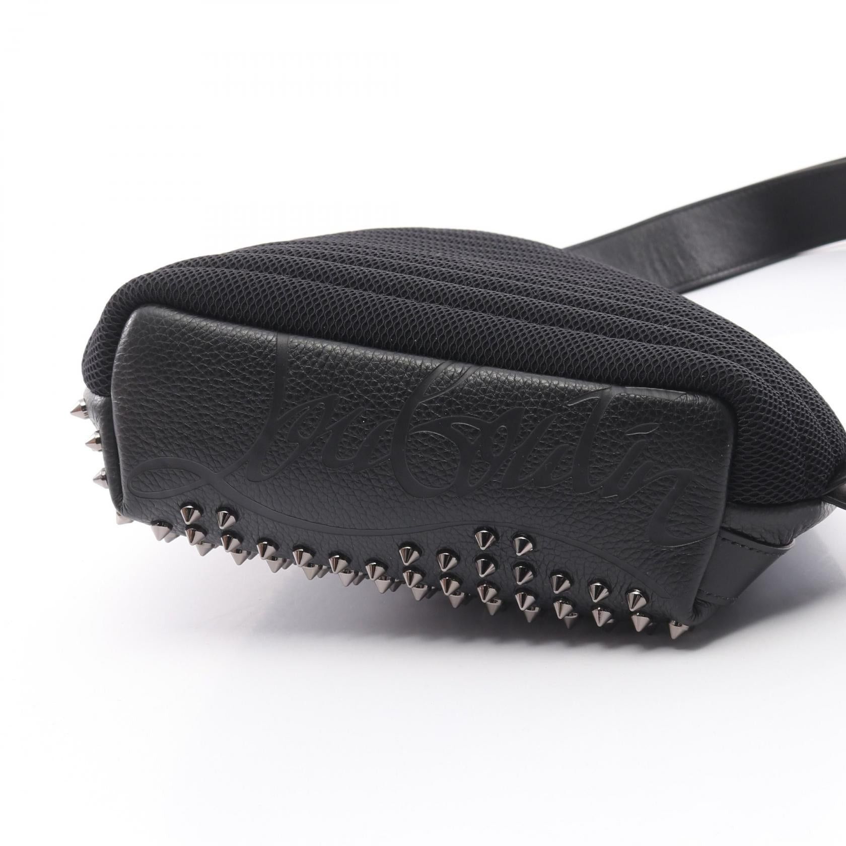Christian Louboutin Christian Louboutin Funky Body Bag Leather Black Size ONE SIZE - 5 Thumbnail
