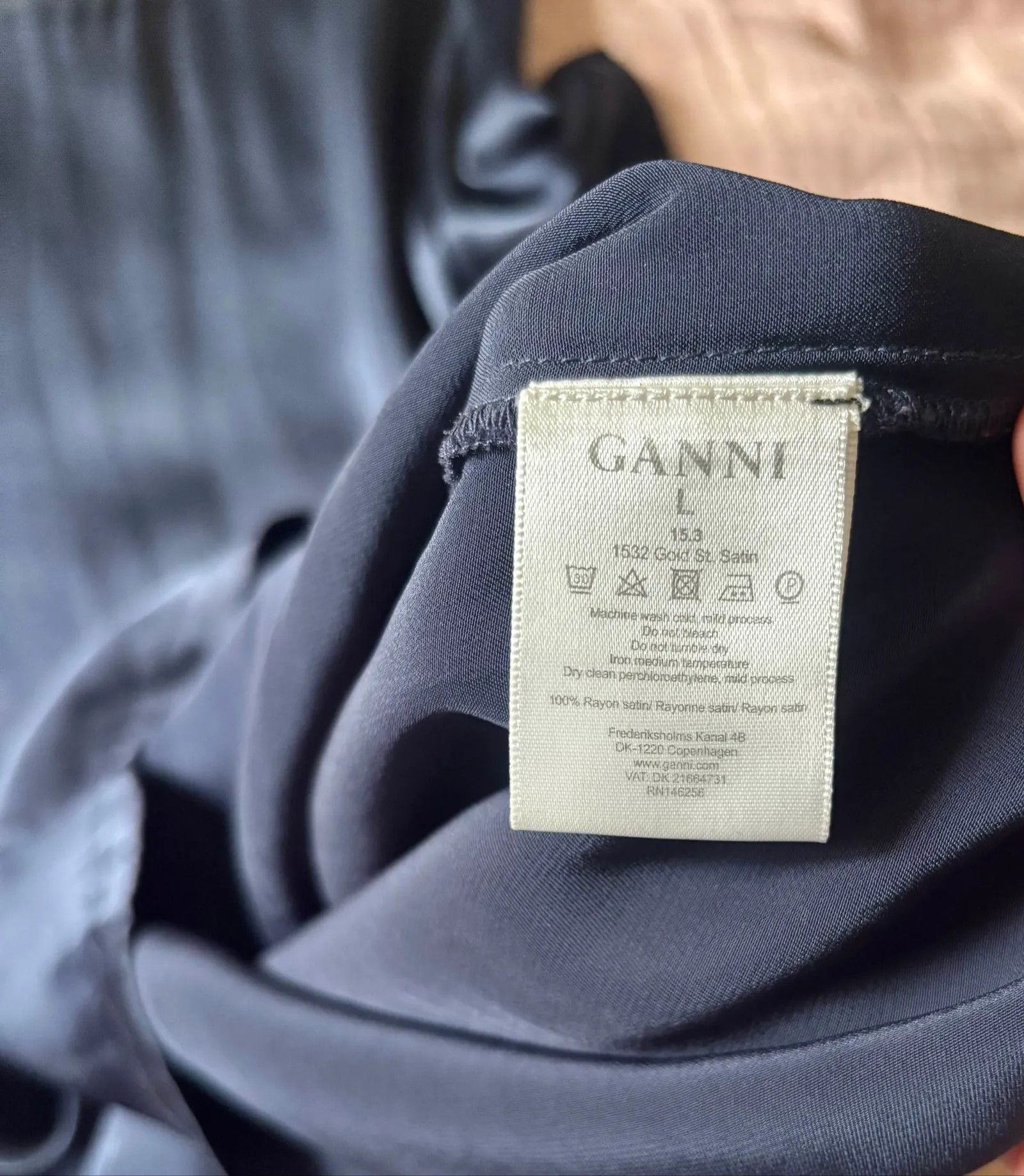 Ganni Ganni Dress Size L / US 10 / IT 46 - 3 Thumbnail