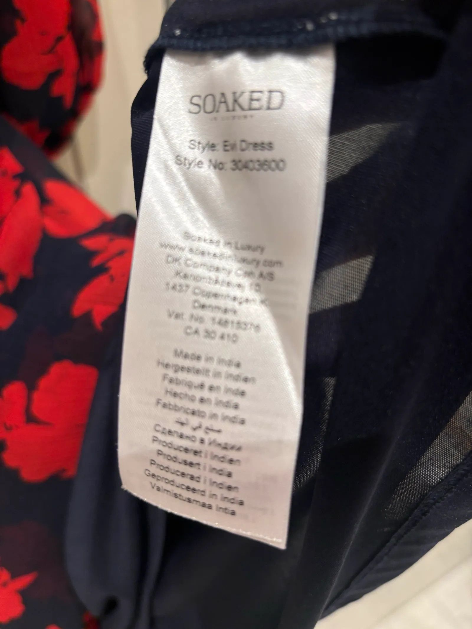 Other Soaked In Luxury Dress Size M / US 6-8 / IT 42-44 - 3 Thumbnail