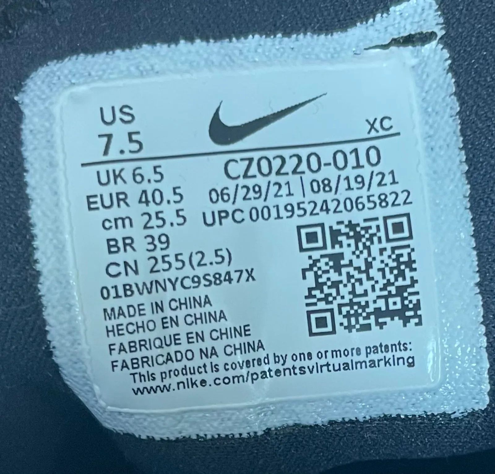 Nike Nike NikeCourt Air Zoom Vapor Pro Shoes Size US 8.5 / EU 41-42 - 2 Thumbnail