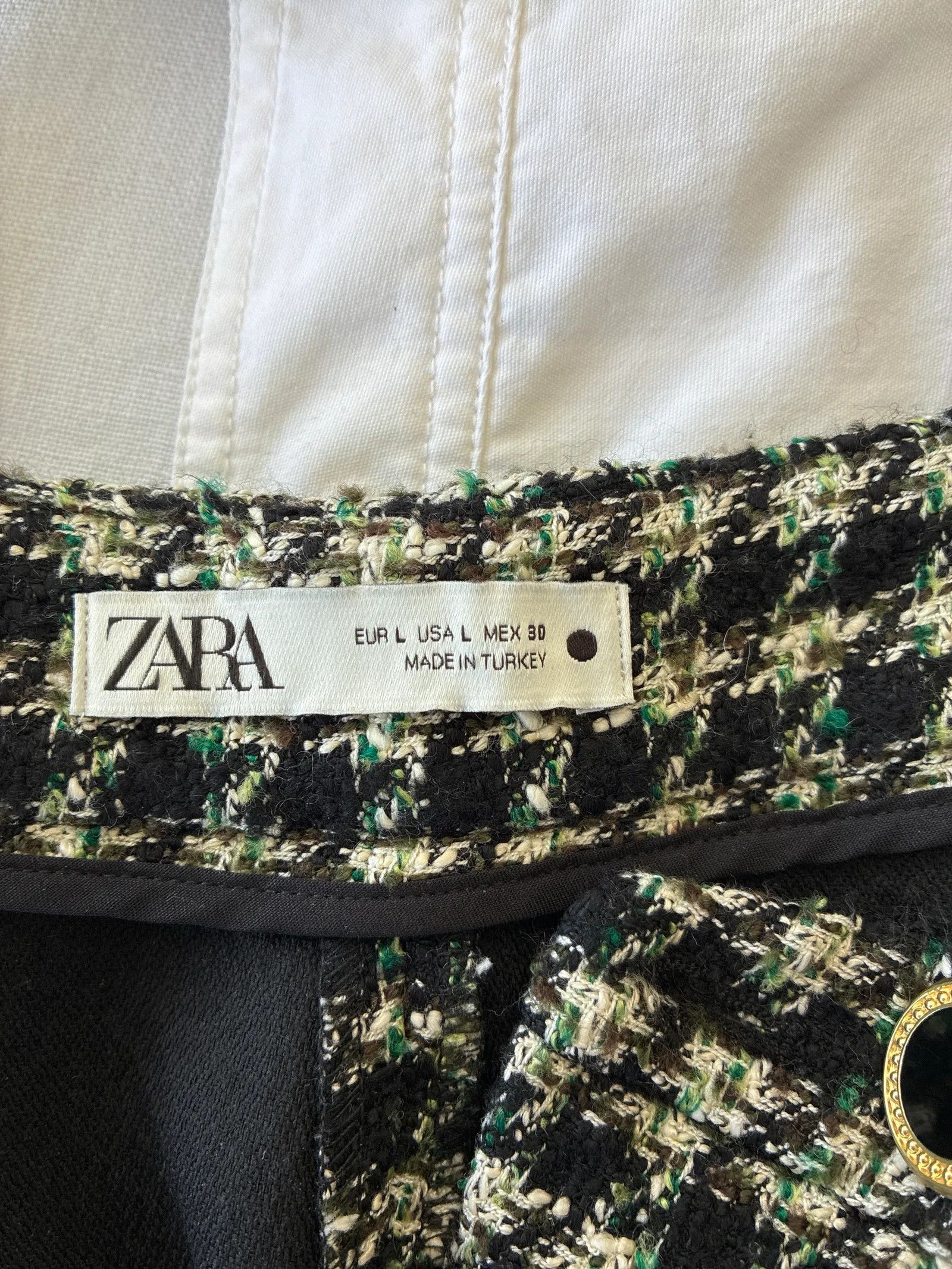 Zara Zara Zara kort byxa Pants Size 30" / US 8 / IT 44 - 2 Thumbnail