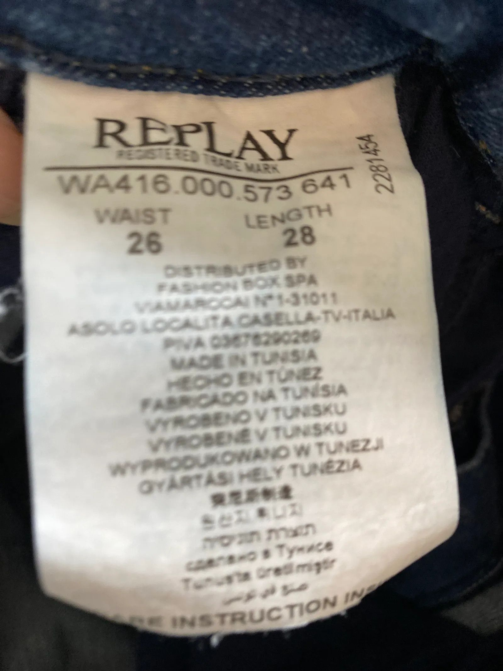 Replay Replay Boyfriend Jeans Size 26" / US 2 / IT 38 - 3 Thumbnail