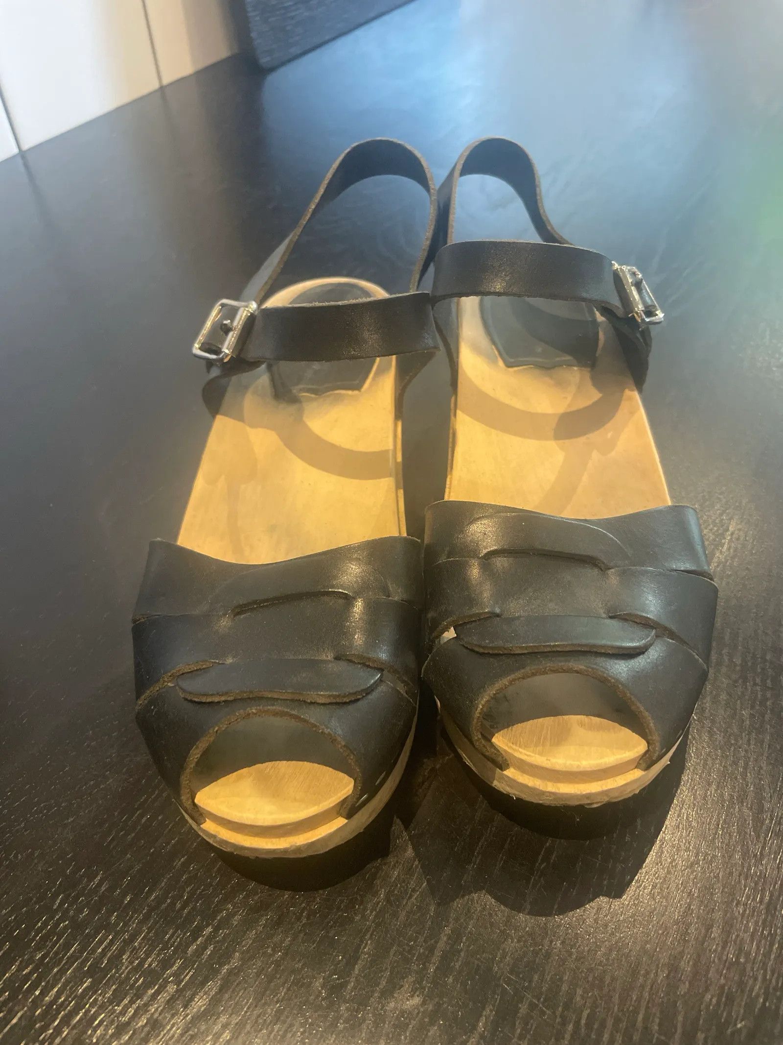 Swedish Hasbeens Swedish Hasbeens Sandals Size US 8 / IT 38 - 2 Thumbnail