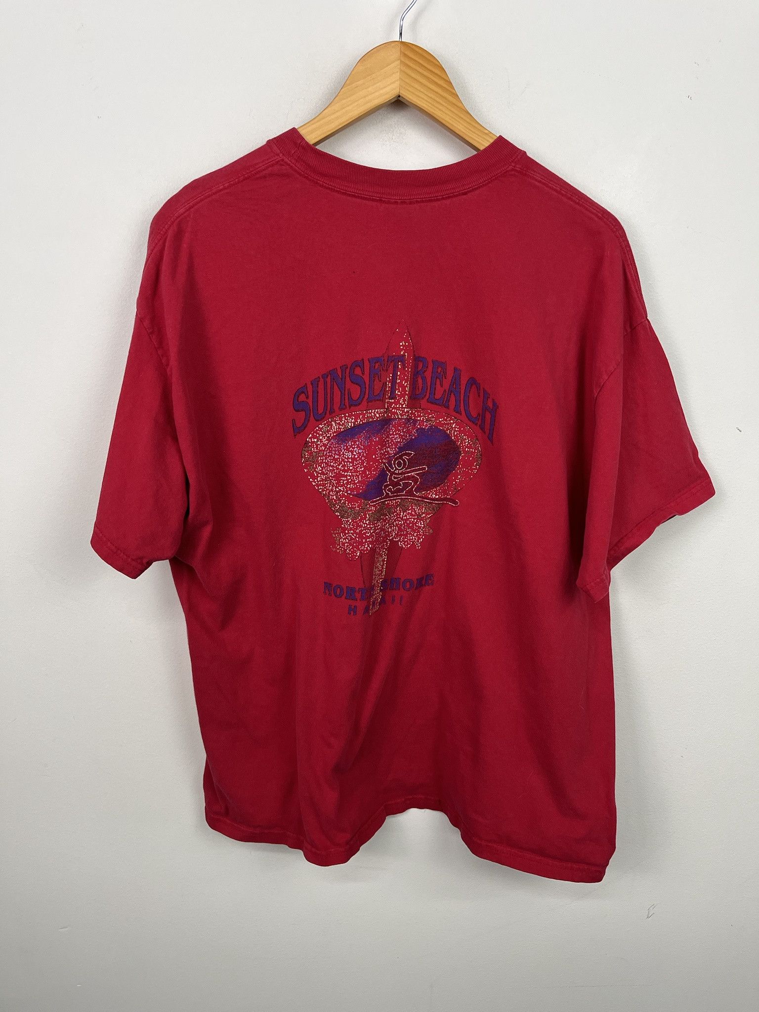 Vintage Vintage Sunset Beach Hawaii Vacation T Shirt Size XL Size US XL / EU 56 / 4 - 2 Thumbnail