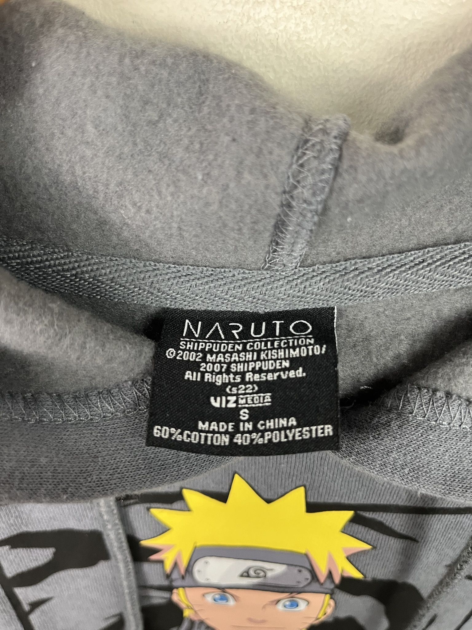 Vintage Vintage 2000s Naruto Uzumaki Hoodie Size S Size US S / EU 44-46 / 1 - 2 Thumbnail