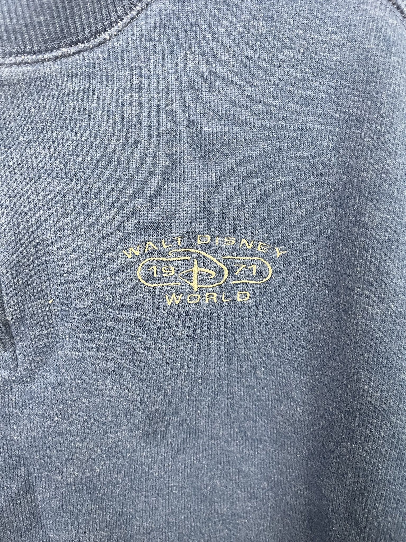 Vintage Vintage Y3K Walt Disney World Quarterzip Sweatshirt Size XL Size US XL / EU 56 / 4 - 3 Thumbnail