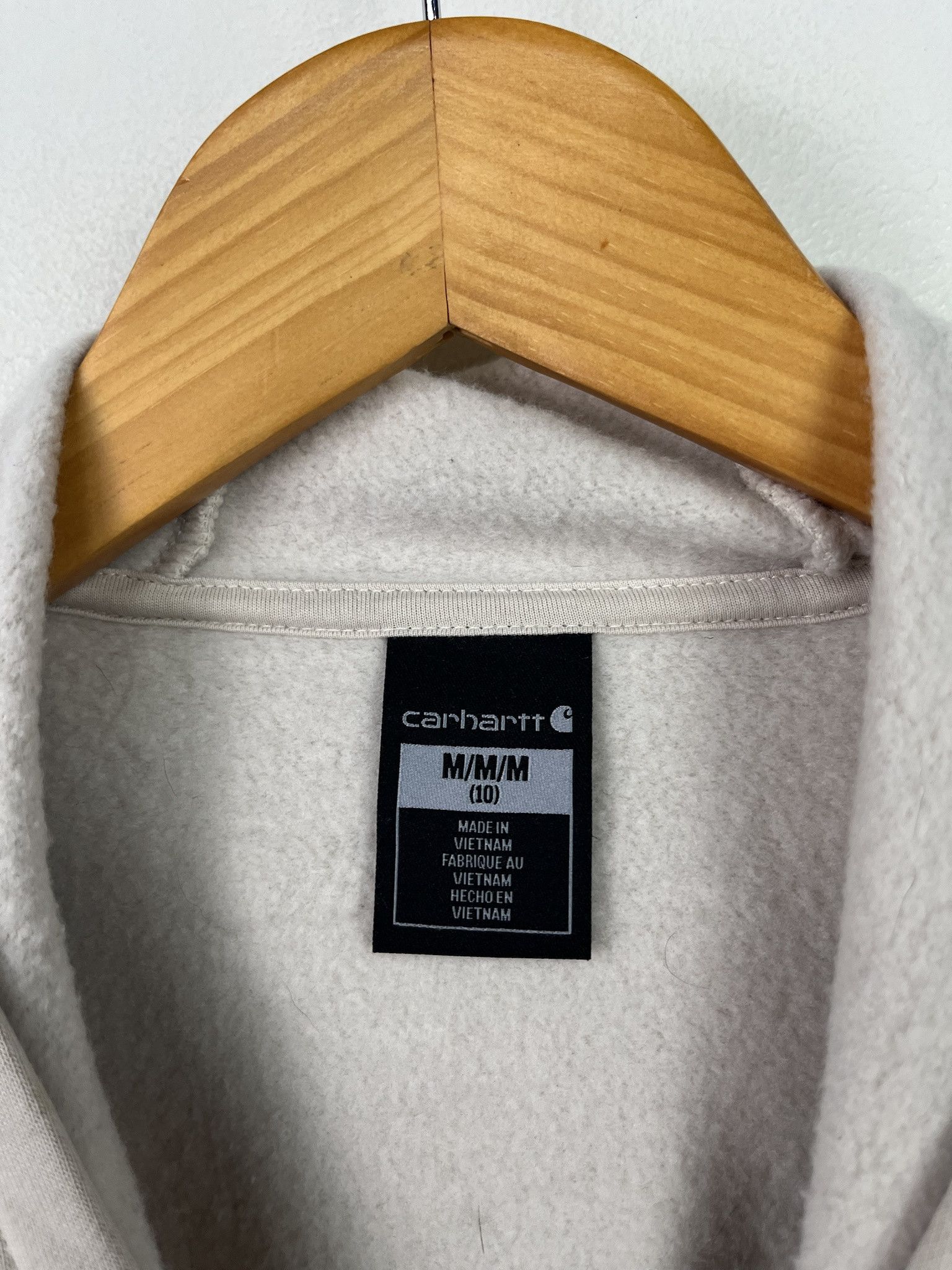 Vintage Vintage Carhartt Sleeve Print Logo Hoodie Size XS Size US XS / EU 42 / 0 - 2 Thumbnail