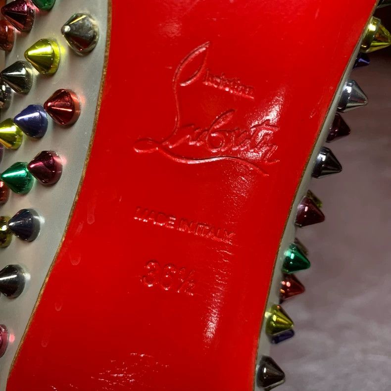 Christian Louboutin Christian Louboutin Studded High Heels Size 36.5 Size US 6 / IT 36 - 8 Thumbnail