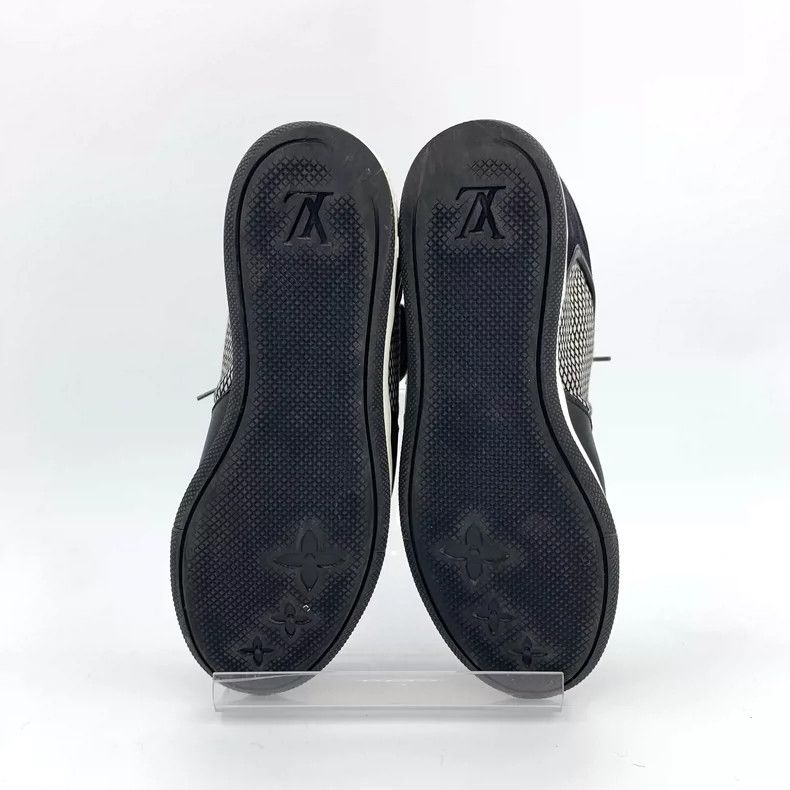 Louis Vuitton Louis Vuitton Black High-Top Sneakers Size 37.5 Size US 7 / IT 37 - 5 Thumbnail
