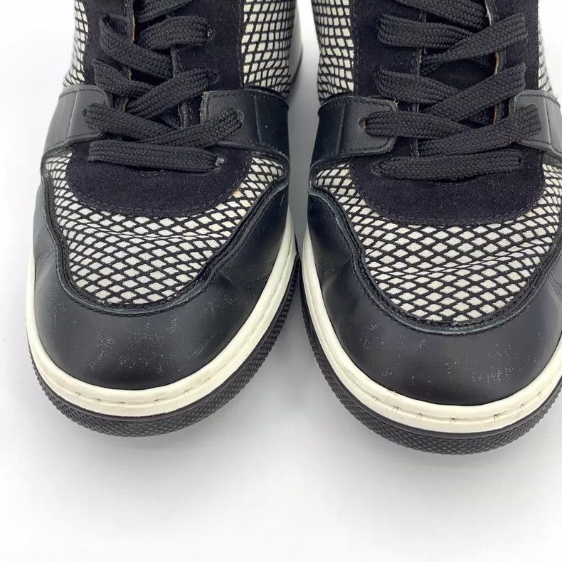 Louis Vuitton Louis Vuitton Black High-Top Sneakers Size 37.5 Size US 7 / IT 37 - 9 Thumbnail