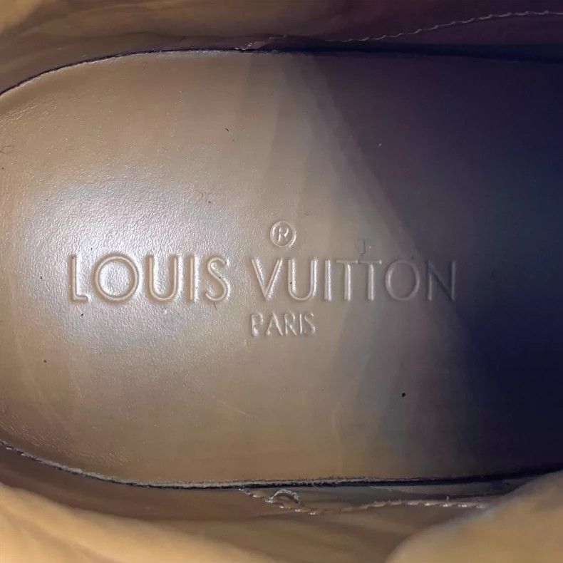 Louis Vuitton Louis Vuitton Black High-Top Sneakers Size 37.5 Size US 7 / IT 37 - 7 Thumbnail