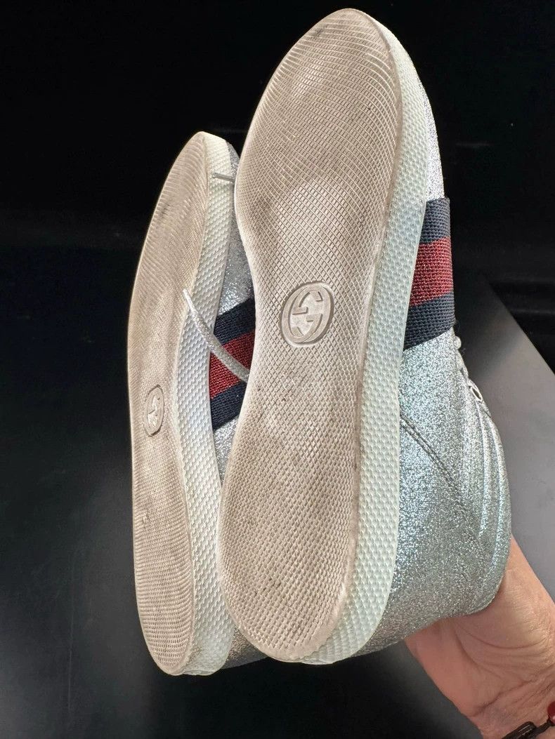 Gucci GUCCI High-Top Fashion Sneakers for Women Size US 6 / IT 36 - 5 Thumbnail