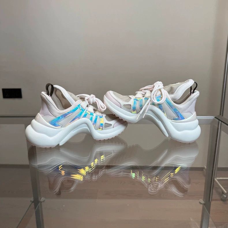 Louis Vuitton LV Louis Vuitton Archlight Sneakers in Size 36.5 Size US 8 / IT 38 - 4 Thumbnail