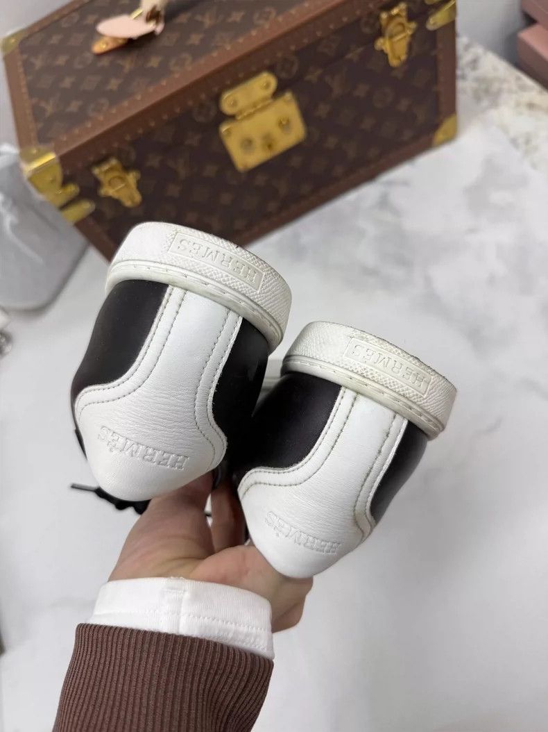 Hermes Hermes Black Sneakers Size 38.5 Size US 8 / EU 41 - 4 Thumbnail