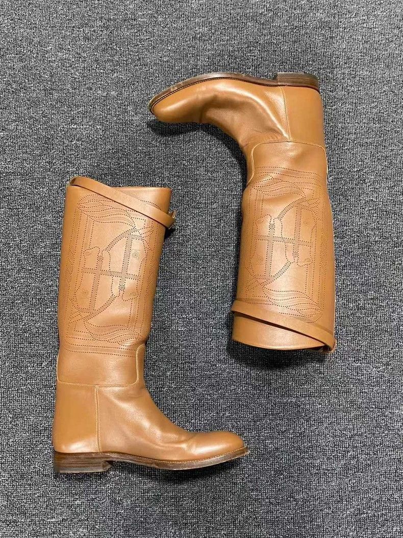 Hermes Hermes Kelly Long Boots with Pattern Size US 6 / IT 36 - 3 Thumbnail