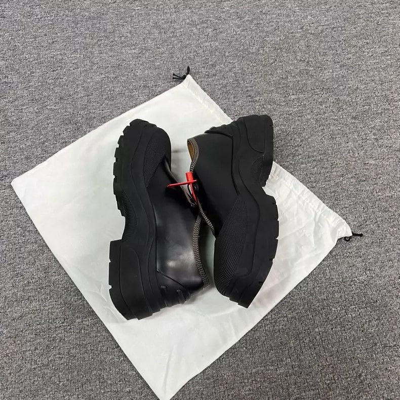 Maison Margiela Maison Margiela Thick Sole Leather Shoes Size US 7 / IT 37 - 3 Thumbnail