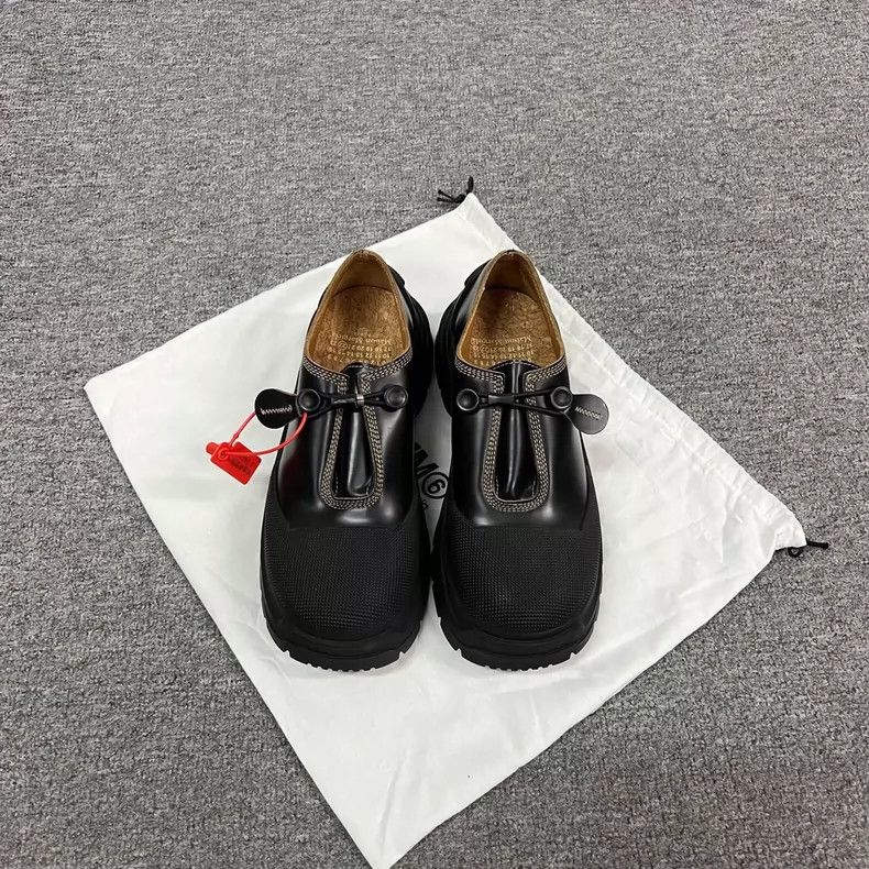 Maison Margiela Maison Margiela Thick Sole Leather Shoes Size US 7 / IT 37 - 2 Thumbnail
