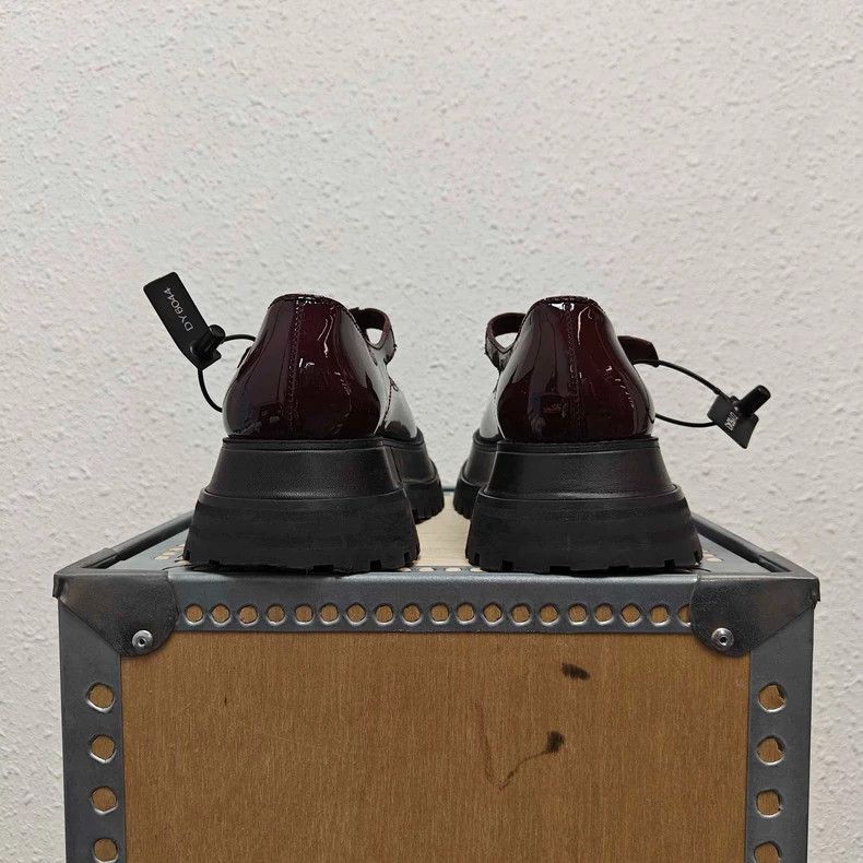 Burberry Burberry Burgundy Patent Princess Style Shoes Size US 8 / IT 38 - 6 Thumbnail