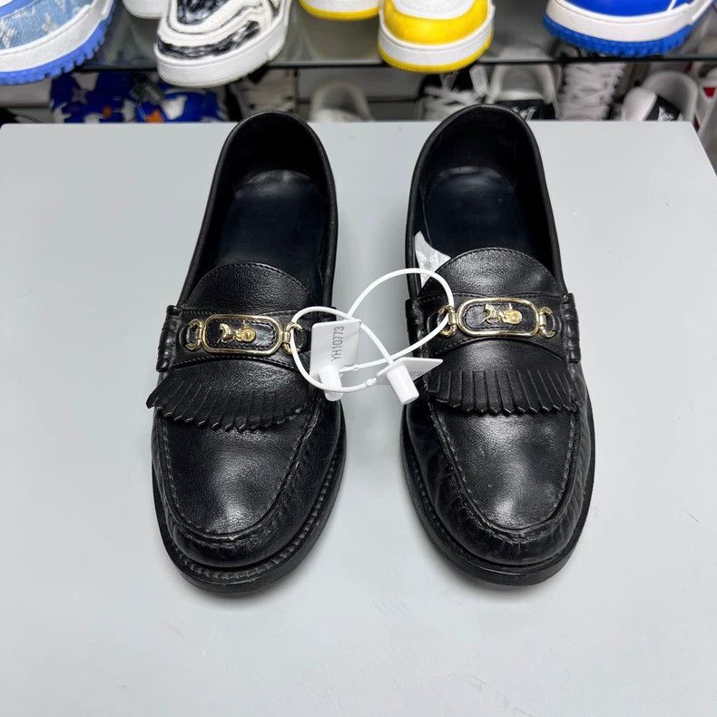 Celine CELINE Black Loafers Size 38.5 Size US 8 / IT 38 - 6 Thumbnail