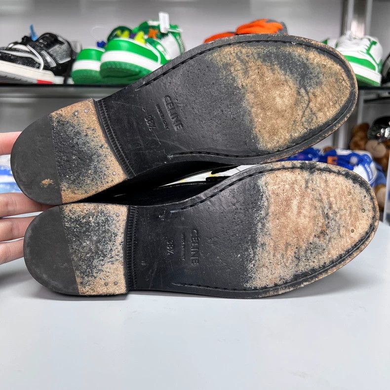 Celine CELINE Black Loafers Size 38.5 Size US 8 / IT 38 - 7 Thumbnail