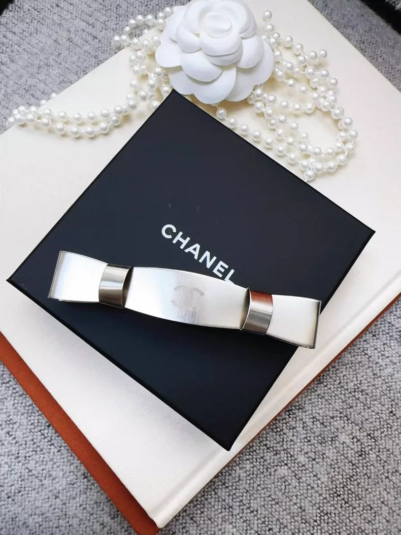 Chanel Vintage Chanel Bow Double Hair Clip Size ONE SIZE - 5 Thumbnail