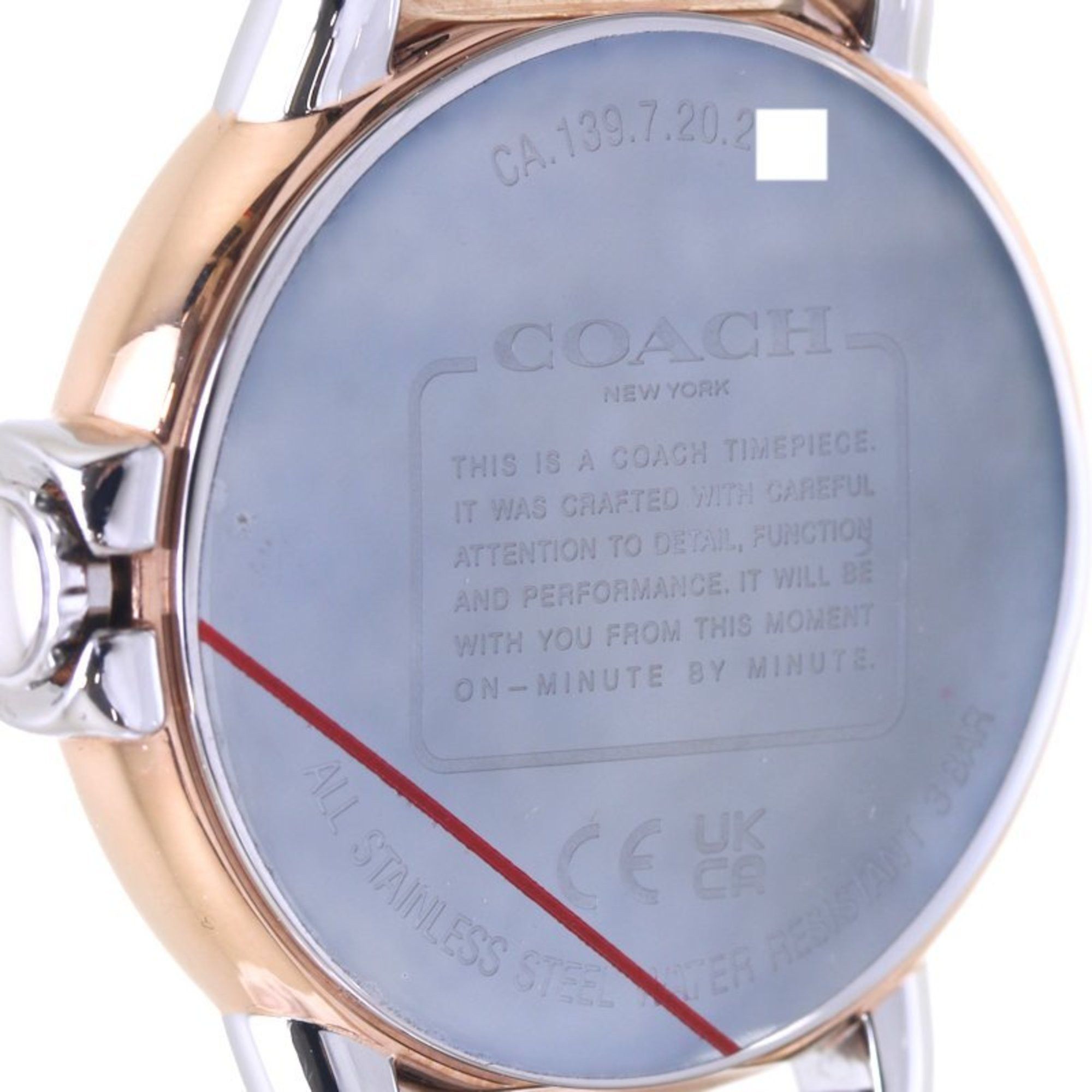 Coach COACH ARDEN 14503864 Stainless Steel xGP (Gold Plated) Women's 130368 Watch Size ONE SIZE - 6 Thumbnail