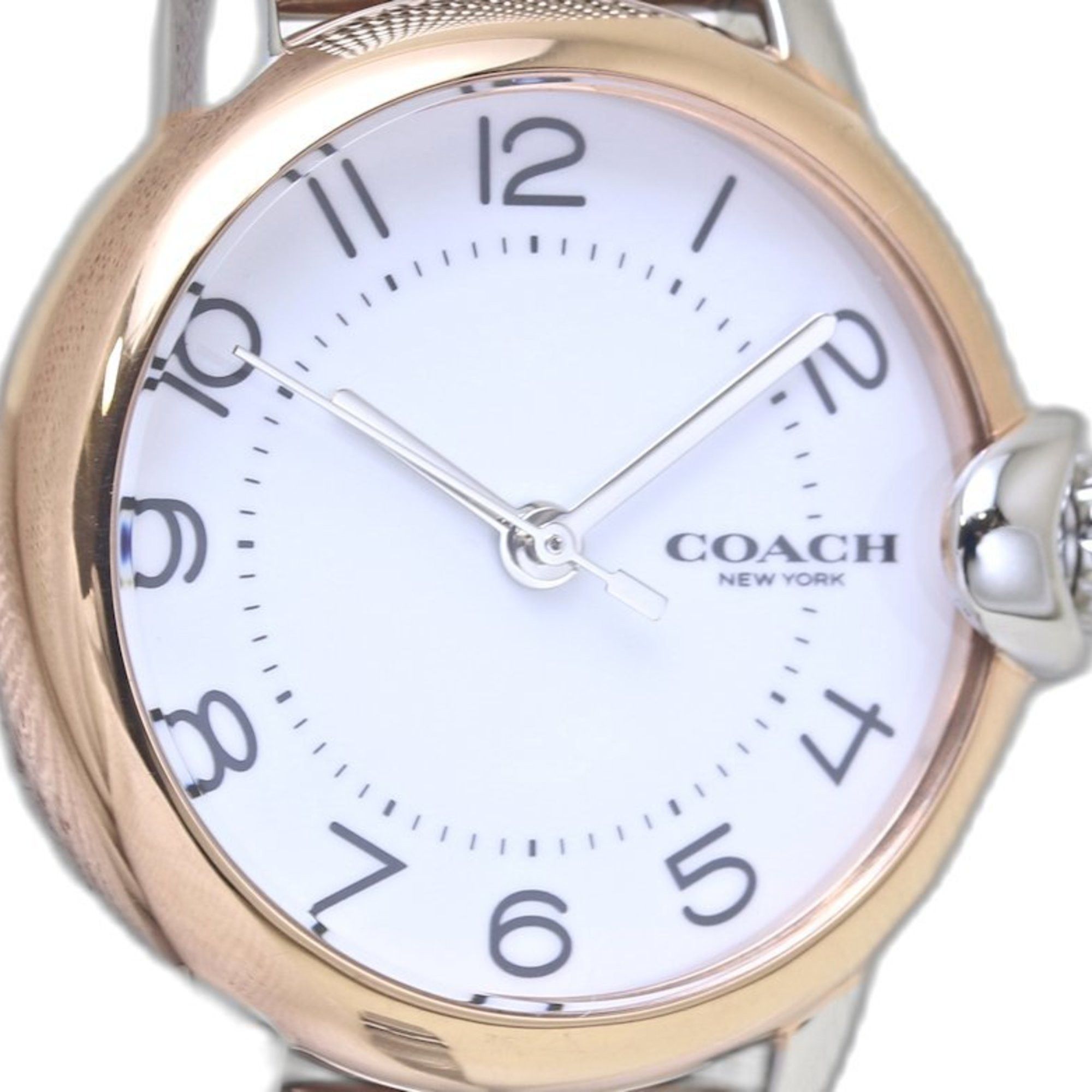 Coach COACH ARDEN 14503864 Stainless Steel xGP (Gold Plated) Women's 130368 Watch Size ONE SIZE - 5 Thumbnail
