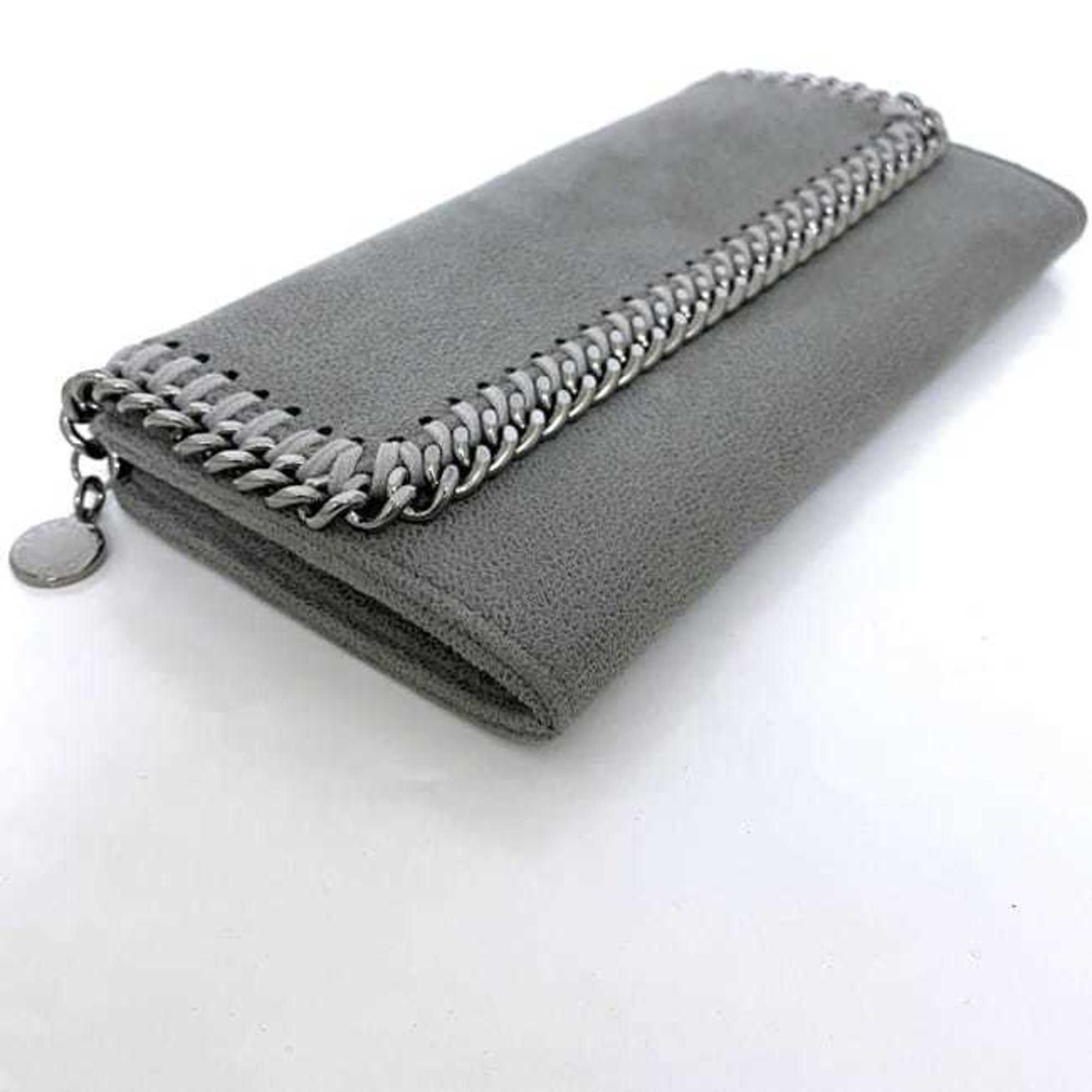 Stella McCartney Stella McCartney Bi-fold Long Wallet ec-22873 Grey Falabella 430999 W9132 SP20 PVC STELLA McCARTNEY Chain Flap Women's Size ONE SIZE - 5 Thumbnail