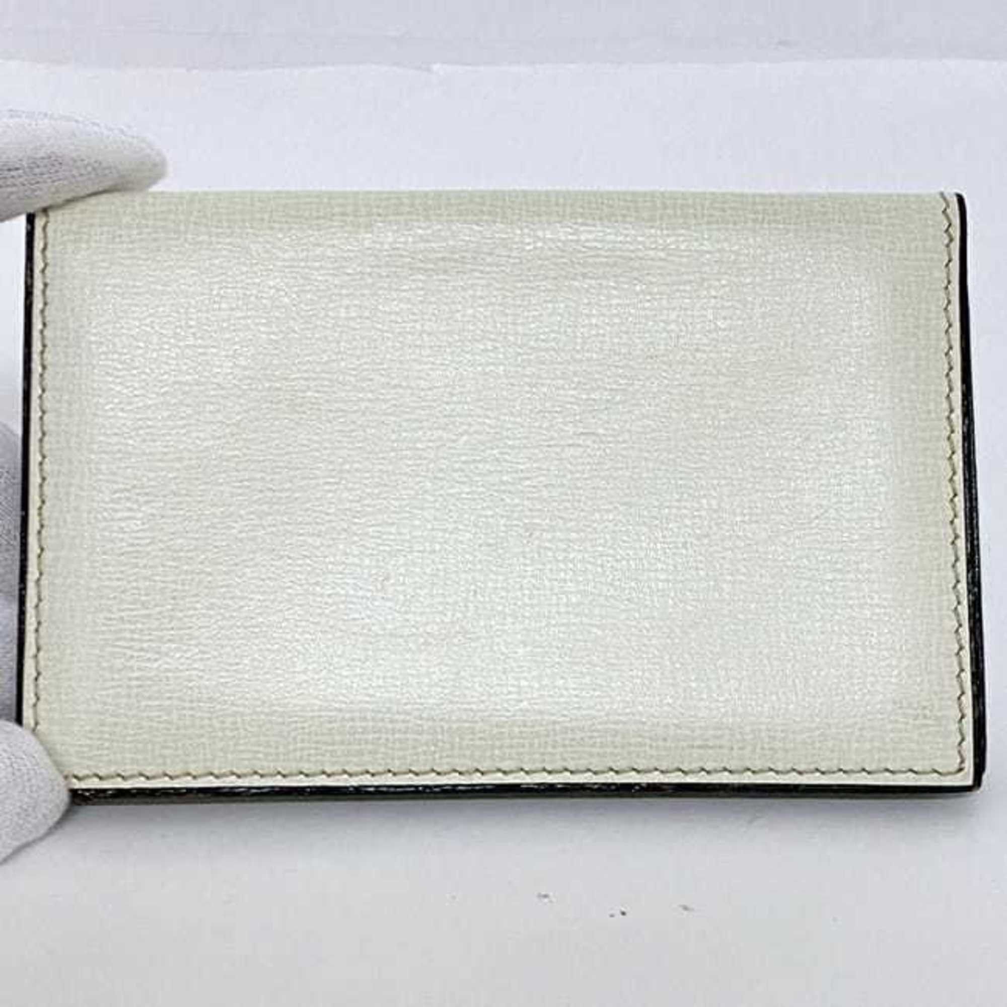 Valextra Valextra Business Card Holder ec-22953 Cream White Case Leather Z 0L Flap Women's Compact Size ONE SIZE - 5 Thumbnail