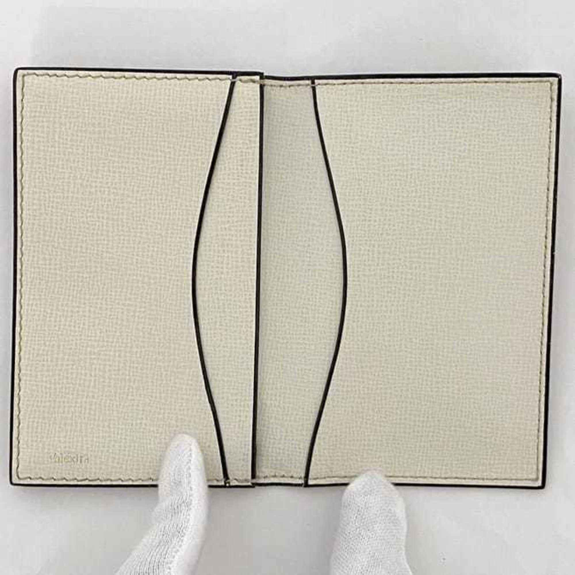 Valextra Valextra Business Card Holder ec-22953 Cream White Case Leather Z 0L Flap Women's Compact Size ONE SIZE - 7 Thumbnail