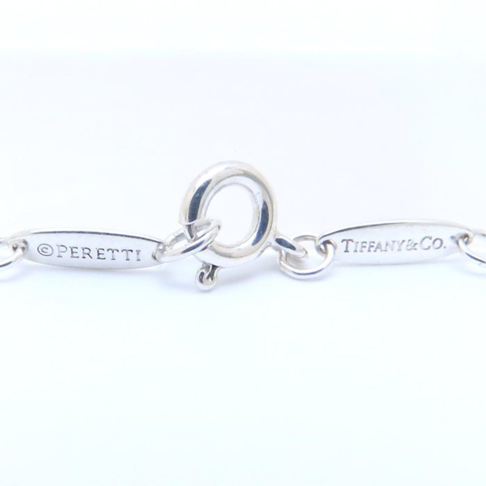 Tiffany & Co. TIFFANY&Co. Tiffany Double Heart Necklace Elsa Peretti Silver 925xK18PG Pink Gold 293756 Size ONE SIZE - 5 Thumbnail