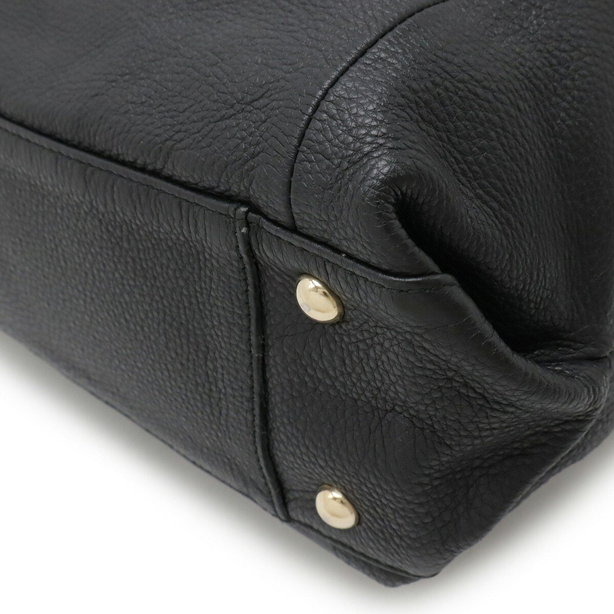 Furla FURLA Elizabeth shoulder bag, handbag, tote leather, black Size ONE SIZE - 4 Thumbnail