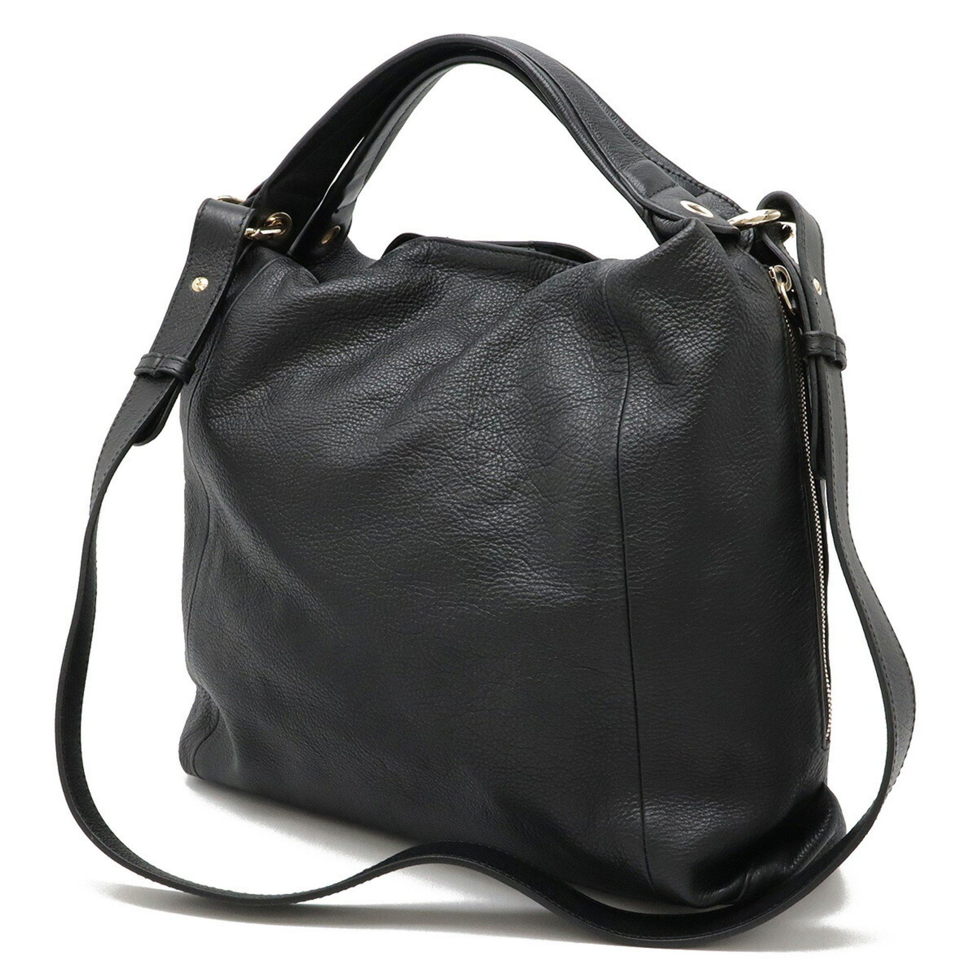 Furla FURLA Elizabeth shoulder bag, handbag, tote leather, black Size ONE SIZE - 3 Thumbnail