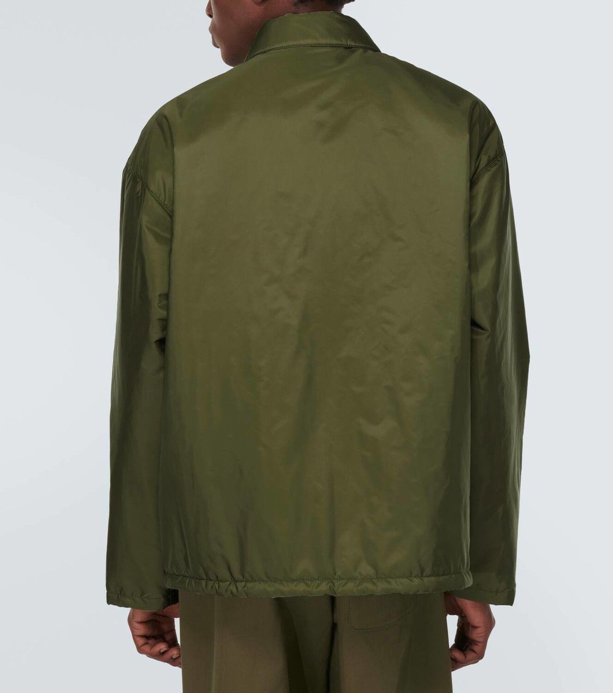 Prada Prada Re-Nylon jacket in military Size US L / EU 52-54 / 3 - 3 Thumbnail