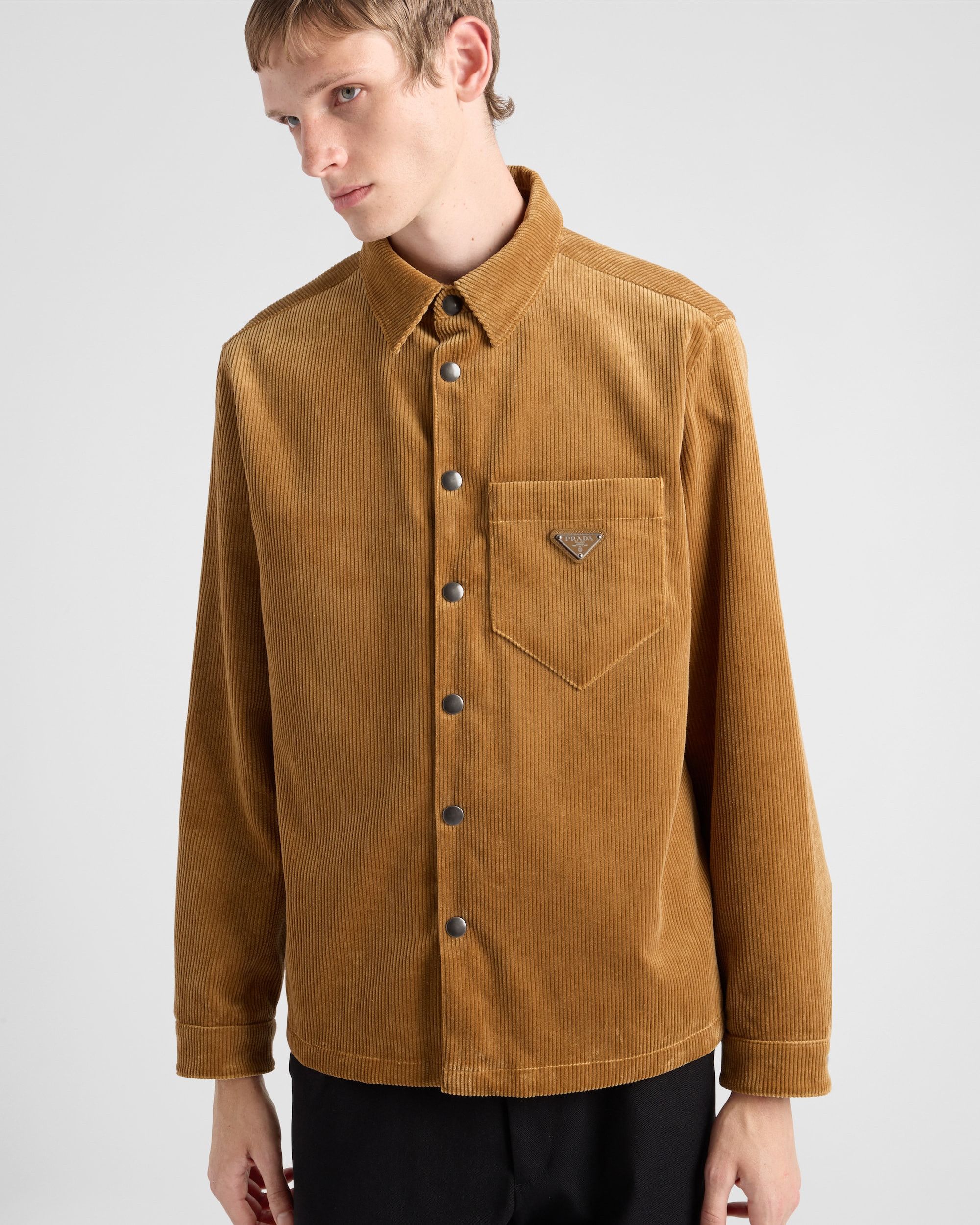 Prada Velvet Corduroy shirt Size US S / EU 44-46 / 1 - 4 Thumbnail
