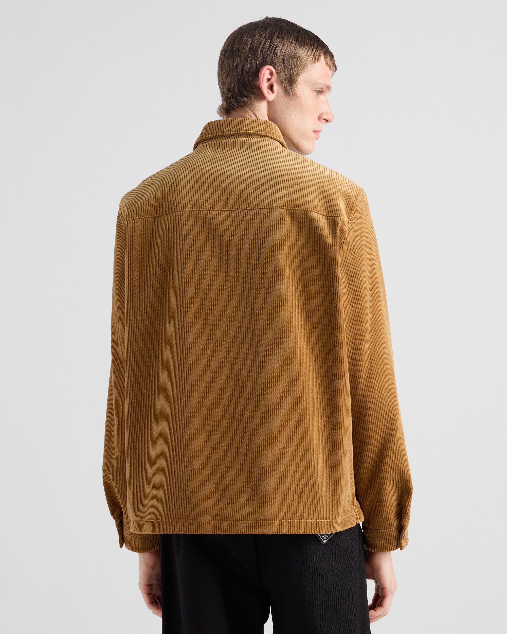 Prada Velvet Corduroy shirt Size US XL / EU 56 / 4 - 5 Thumbnail