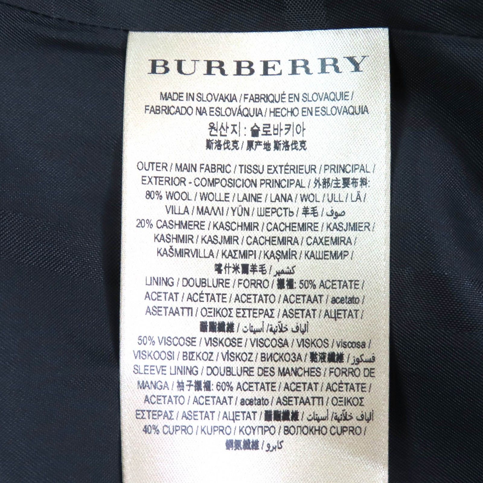 Burberry Burberry Burberry Chester coat Wool Cashmere Coat Others Outerwear Size ONE SIZE - 8 Thumbnail