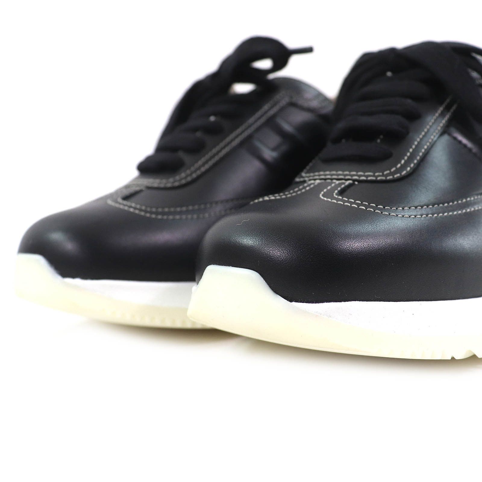 Hermes Hermes Hermes Quick H logo stitch Leather Sneakers Leather Shoes DUTY FREE for USA Size ONE SIZE - 6 Thumbnail