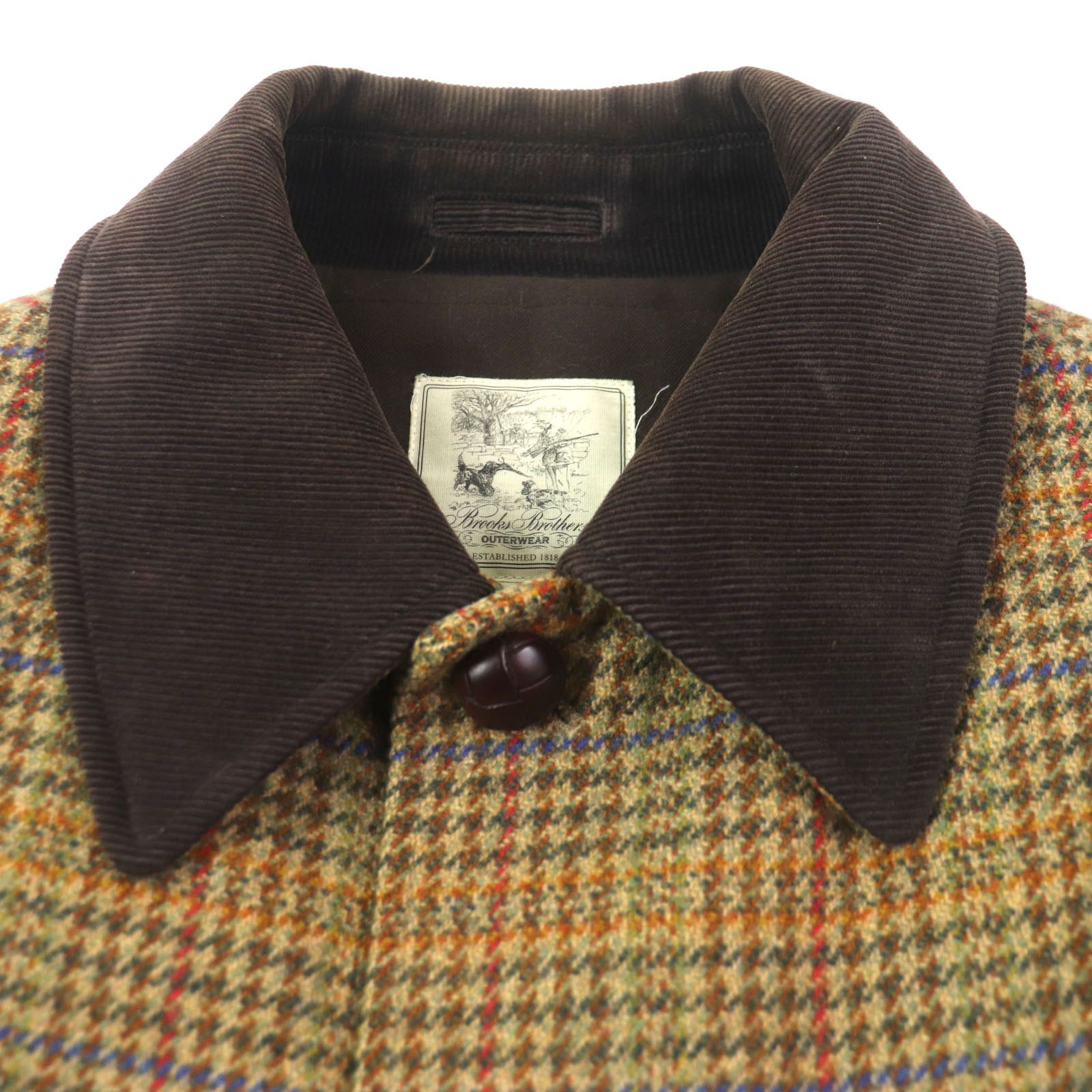 Other Other Brooks Brothers Tweed Wool Coat Others Outerwear Size ONE SIZE - 2 Thumbnail