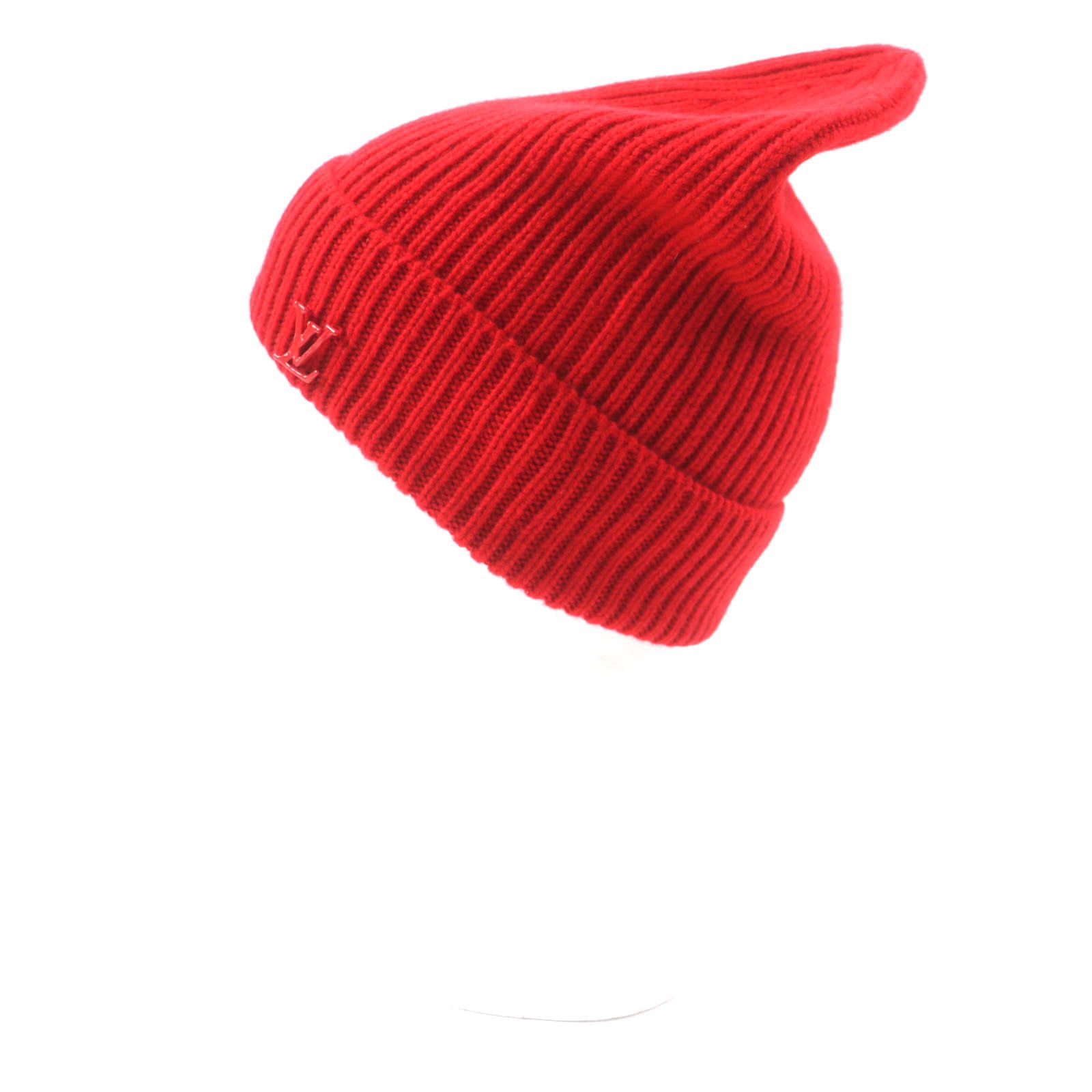 Louis Vuitton Louis Vuitton Louis Vuitton LV Ahead With logo Cashmere Hat Natural Material Hats MY1221 Size ONE SIZE - 3 Thumbnail