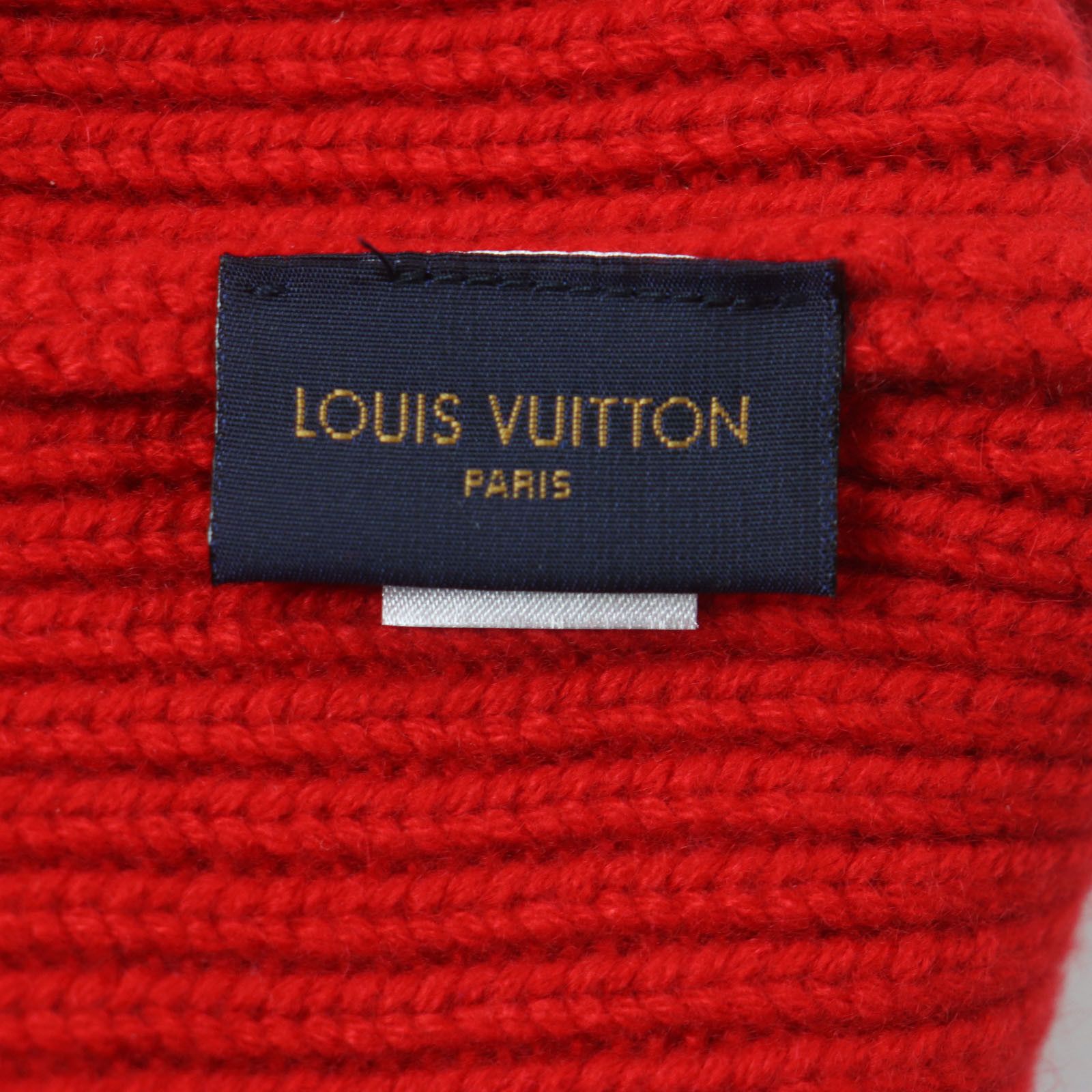 Louis Vuitton Louis Vuitton Louis Vuitton LV Ahead With logo Cashmere Hat Natural Material Hats MY1221 Size ONE SIZE - 8 Thumbnail
