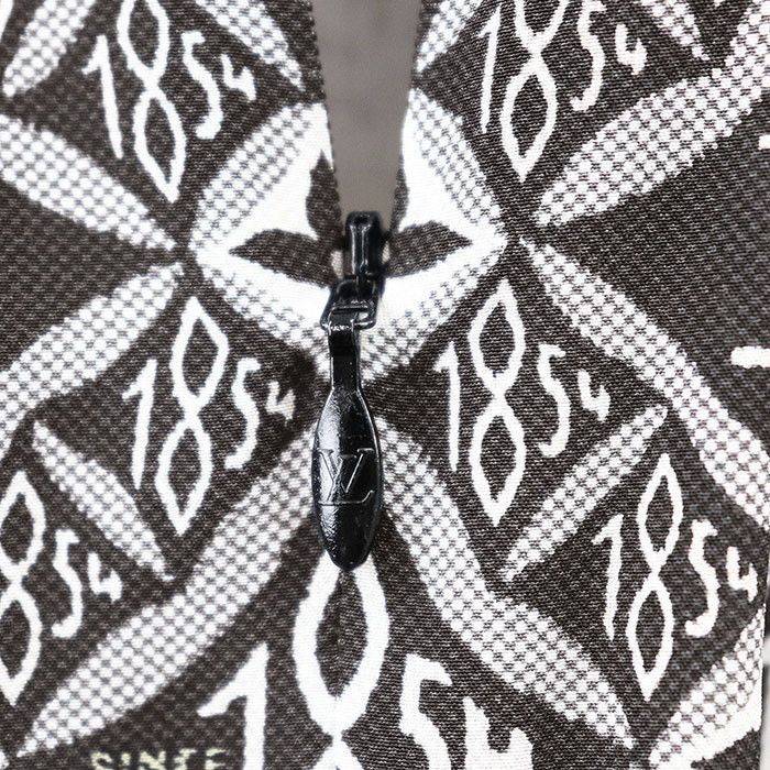 Louis Vuitton Louis Vuitton Louis Vuitton Since1854 Monogram Silk Dress Others Dresses RW211A ZPD FKDR41 Size ONE SIZE - 4 Thumbnail