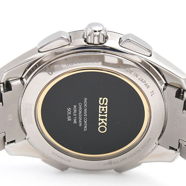 Seiko Seiko Seiko BRIGHTZ Flight Expert Titanium Metal Automatic SAGA221 DUTY FREE for USA Size ONE SIZE - 10 Thumbnail