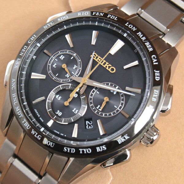 Seiko Seiko Seiko BRIGHTZ Flight Expert Titanium Metal Automatic SAGA221 DUTY FREE for USA Size ONE SIZE - 20 Thumbnail
