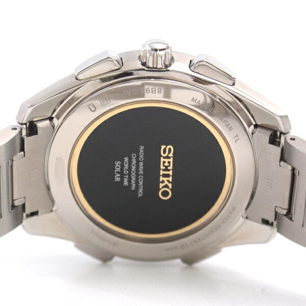 Seiko Seiko Seiko BRIGHTZ Flight Expert Titanium Metal Automatic SAGA221 DUTY FREE for USA Size ONE SIZE - 5 Thumbnail