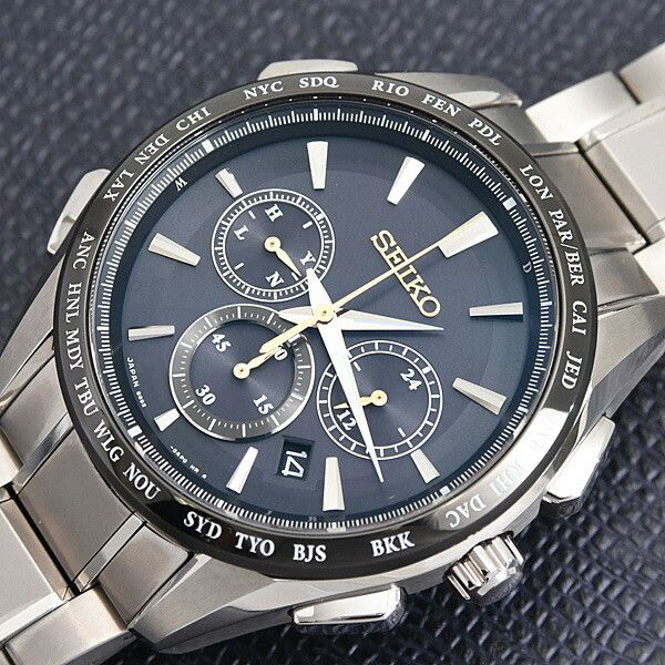 Seiko Seiko Seiko BRIGHTZ Flight Expert Titanium Metal Automatic SAGA221 DUTY FREE for USA Size ONE SIZE - 17 Thumbnail