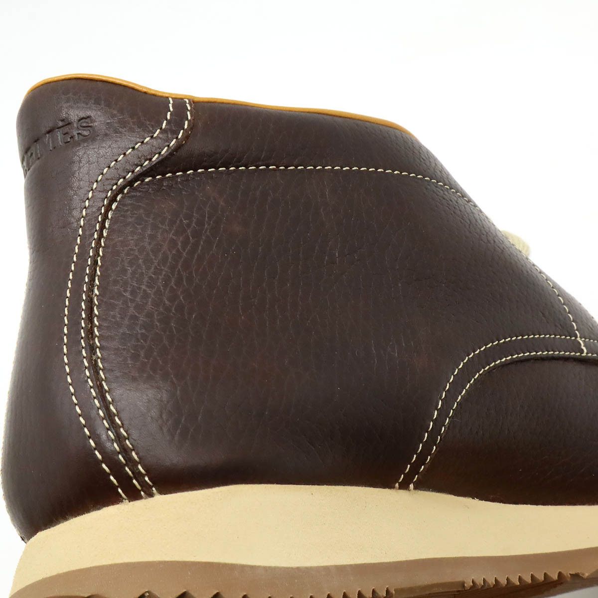 Hermes Hermes Hermes Chukka Boots Leather Boots Leather Shoes Size ONE SIZE - 7 Thumbnail